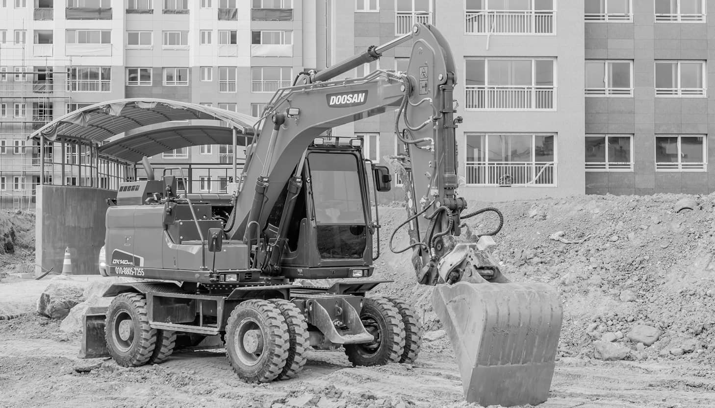 Doosan Wheel Excavator