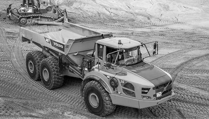 Volvo Articulated Dump Truck 