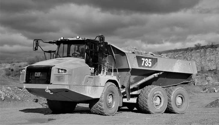 Caterpillar Articulated Dump Truck 