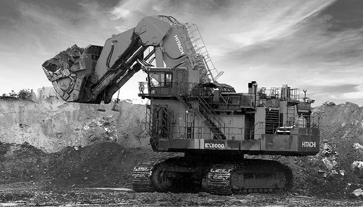 Hitachi Mining Shovel