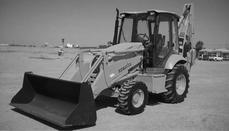 Komatsu Backhoe