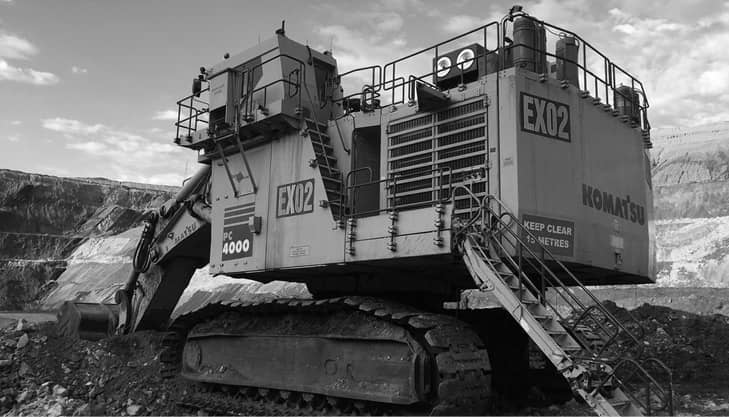 Komatsu Mining Shovel 